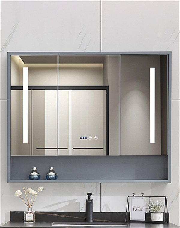 треугольный зеркальный шкаф GGMC18